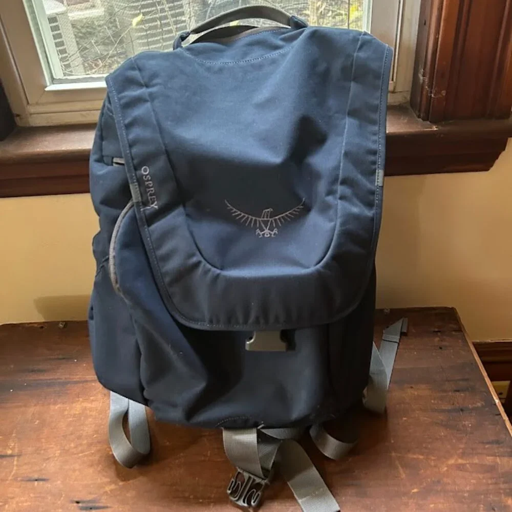 navy osprey bag Transporter Waist Pack Venturi Blue top Nylon design Osprey Hikelite LT 22 Hiking